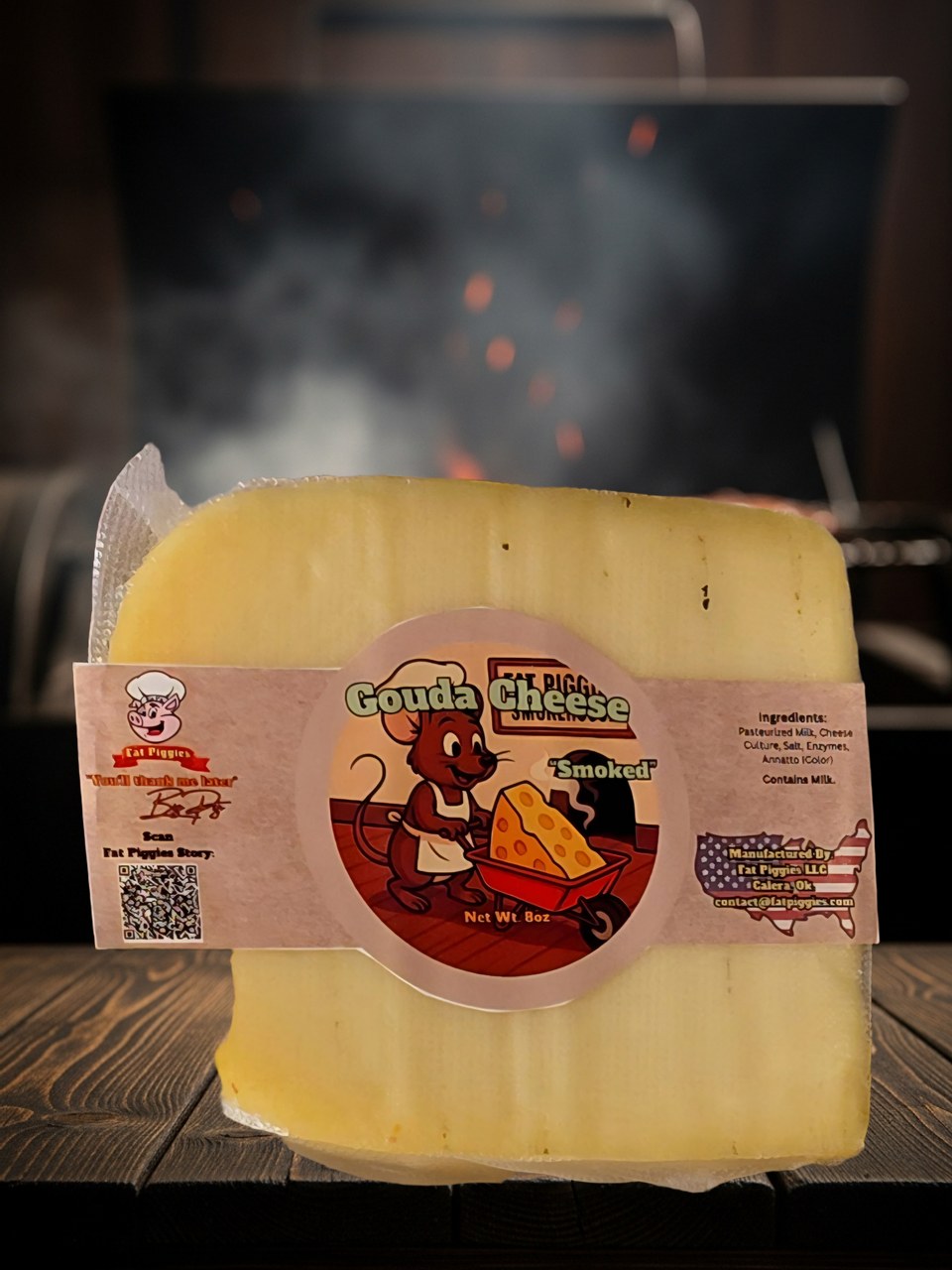 Fat Piggies smoked gouda