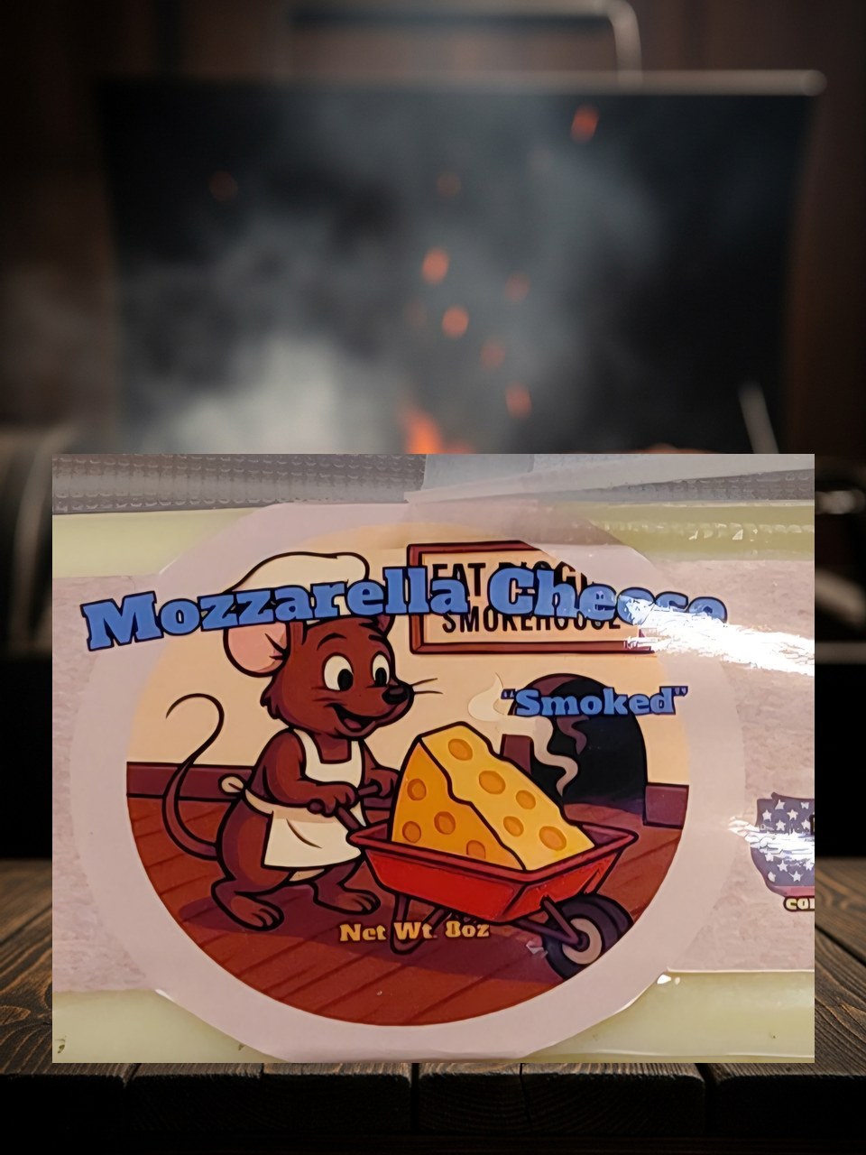 Fat Piggies smoked mozzarella