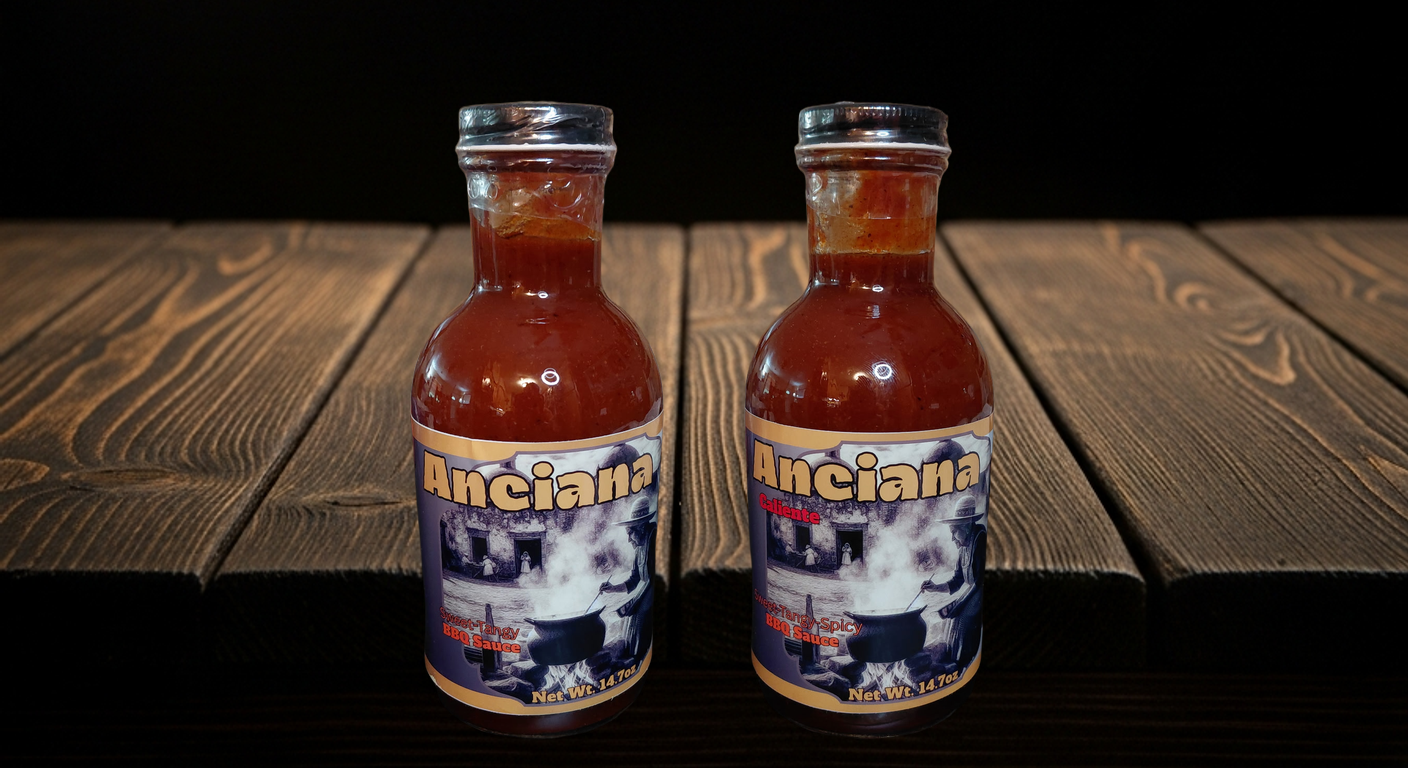 Anciana BBQ Sauce — sweet, tangy, and bringing the heat
