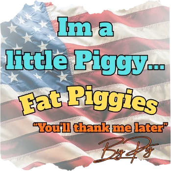 Im a little Piggy… (Blue)