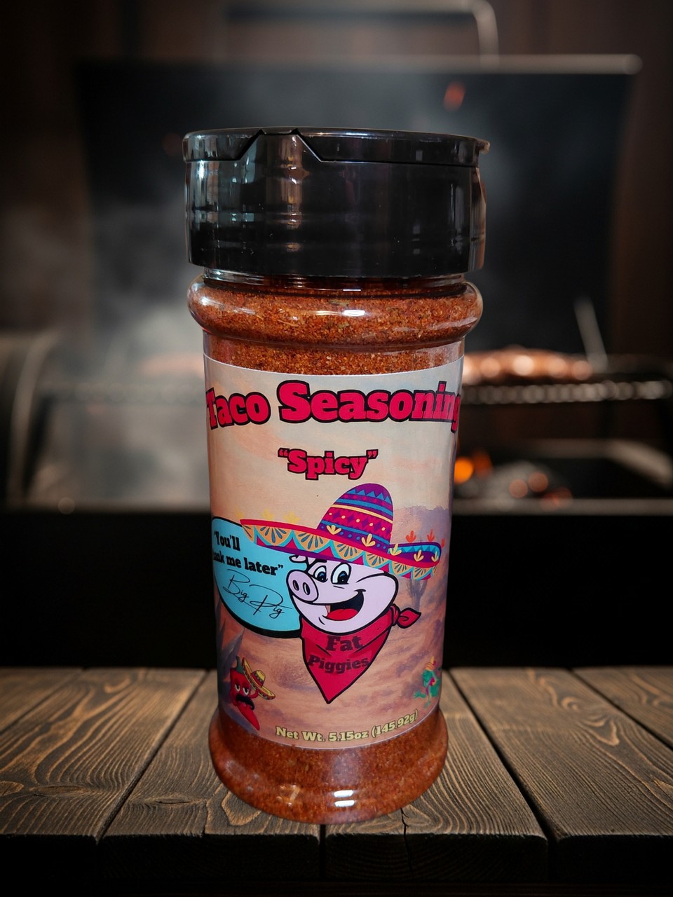 Fat Piggies Taco Spicy